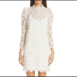Kate spade LACE EMBELLISHED MINI DRESS